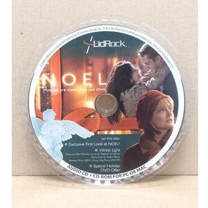 Promo LidRock Disc for 2004 Holiday Film Noel Audio CD/CD-ROM with Original Lid